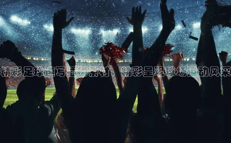 vsport体育最新消息观星盘精彩足球速写插图素材，精彩呈现球场运动风采